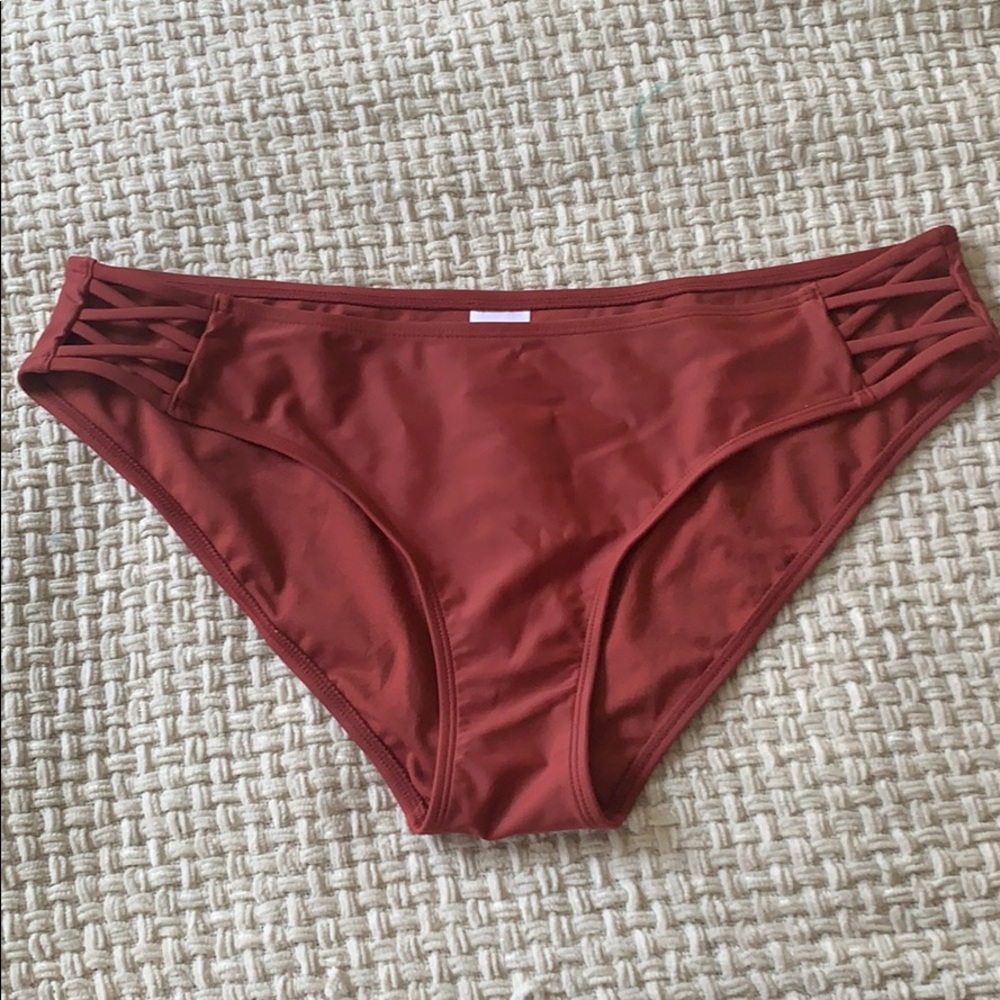 Terracotta Colored Bikini Bottoms